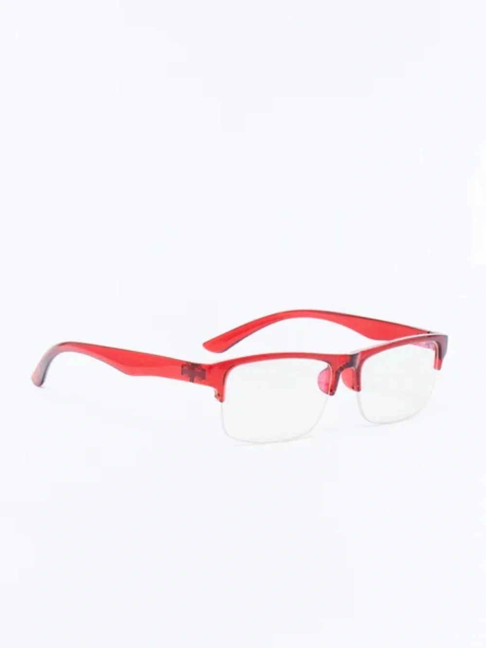 Sexy Red Blue Light Glasses | Retro Y2K Rectangle Frames | Screen Protection